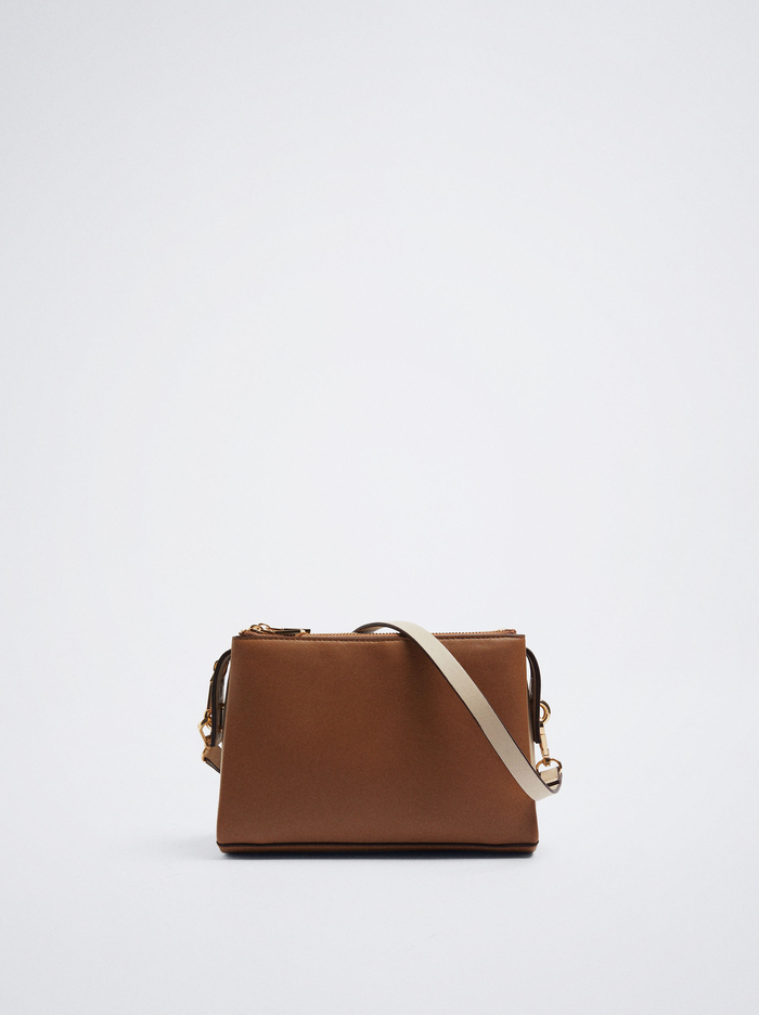 Parfois Color Block Crossbody Kabelka Damske Hnede | Slovensko-JUKH70391