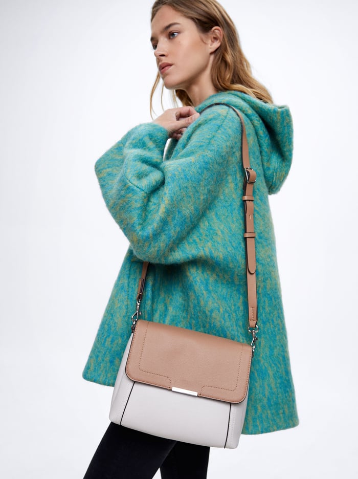 Parfois Color Block Crossbody Kabelka Damske Biele | Slovensko-LWGH26780