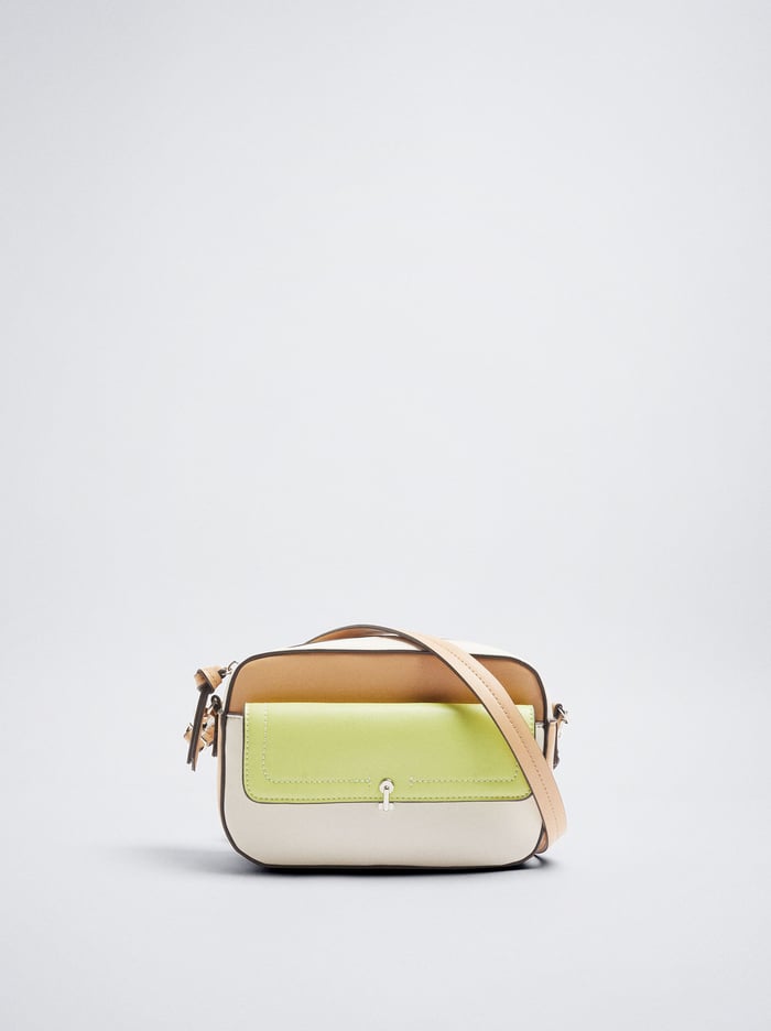 Parfois Color Block Crossbody Kabelka Damske Žlté | Slovensko-WTDM42307