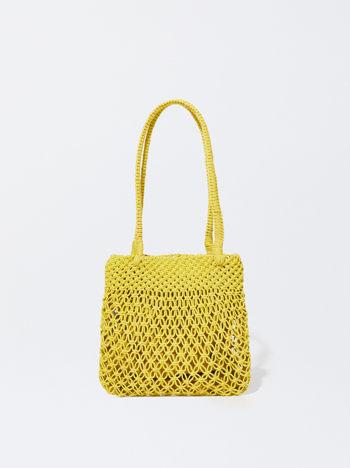 Parfois Crochet Taška Cez Rameno Damske Žlté | Slovensko-XIAR15049