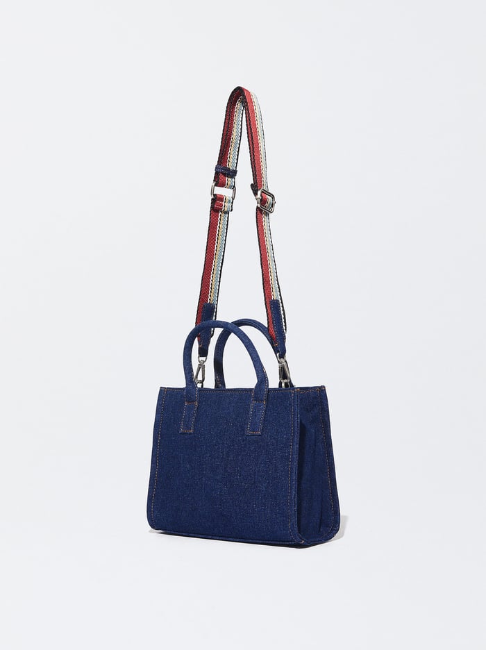 Parfois Denim With Removable Interior Kabelky Damske Modre | Slovensko-APHW49827