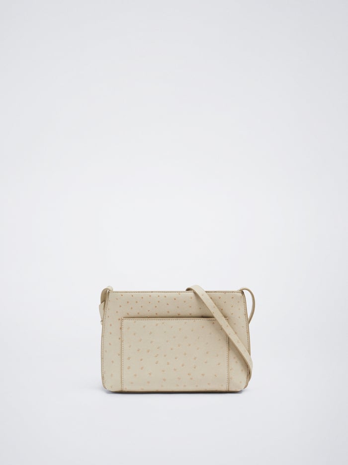 Parfois Embossed Crossbody Kabelka Damske Biele | Slovensko-TQBY48205