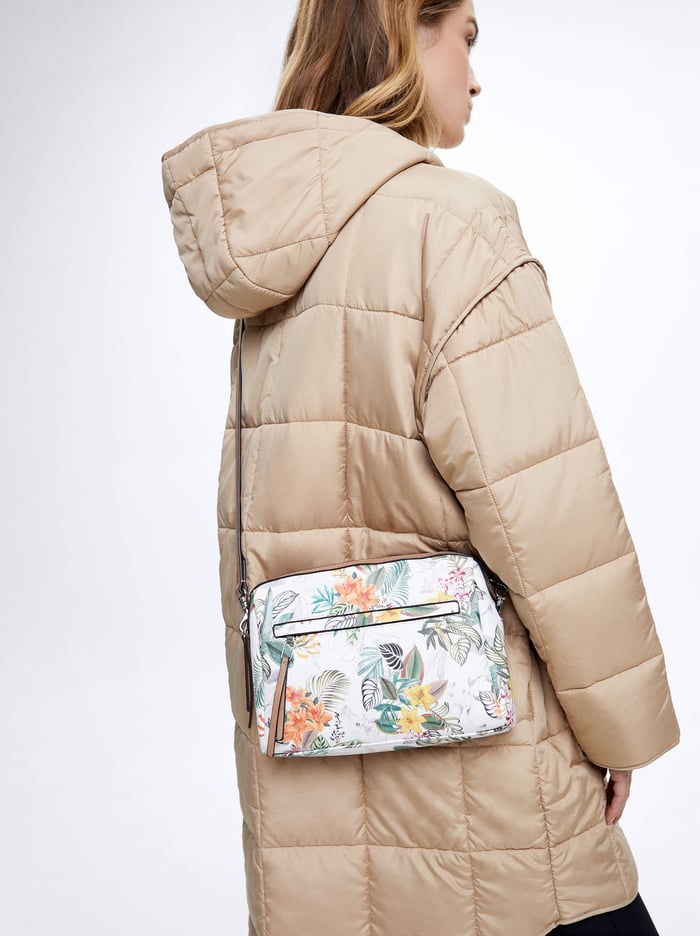 Parfois Floral Print Crossbody Kabelka Damske Viacfarebný | Slovensko-AGLS49137