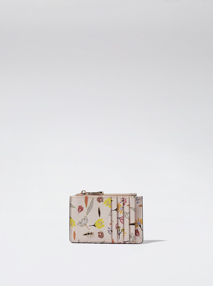 Parfois Floral Print Držiteľ Karty Damske Viacfarebný | Slovensko-SZWE20173