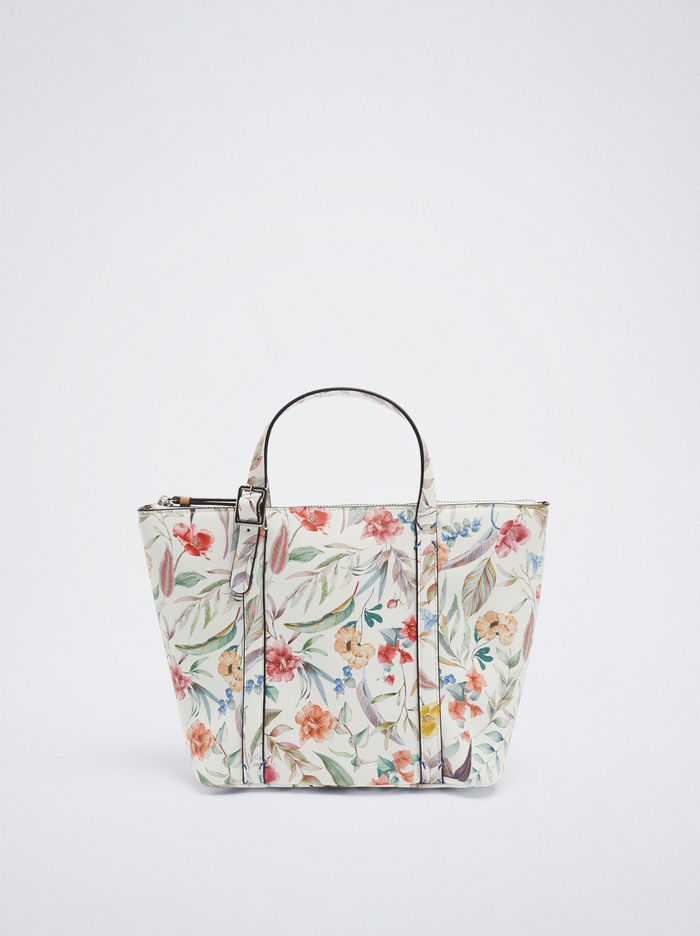 Parfois Floral Print Prenosná Taška Damske Viacfarebný | Slovensko-SHUL67295