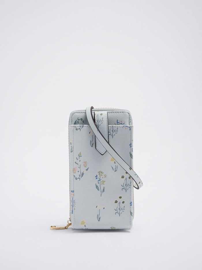 Parfois Floral Print Taska Na Mobil Damske Viacfarebný | Slovensko-ZVNX04183