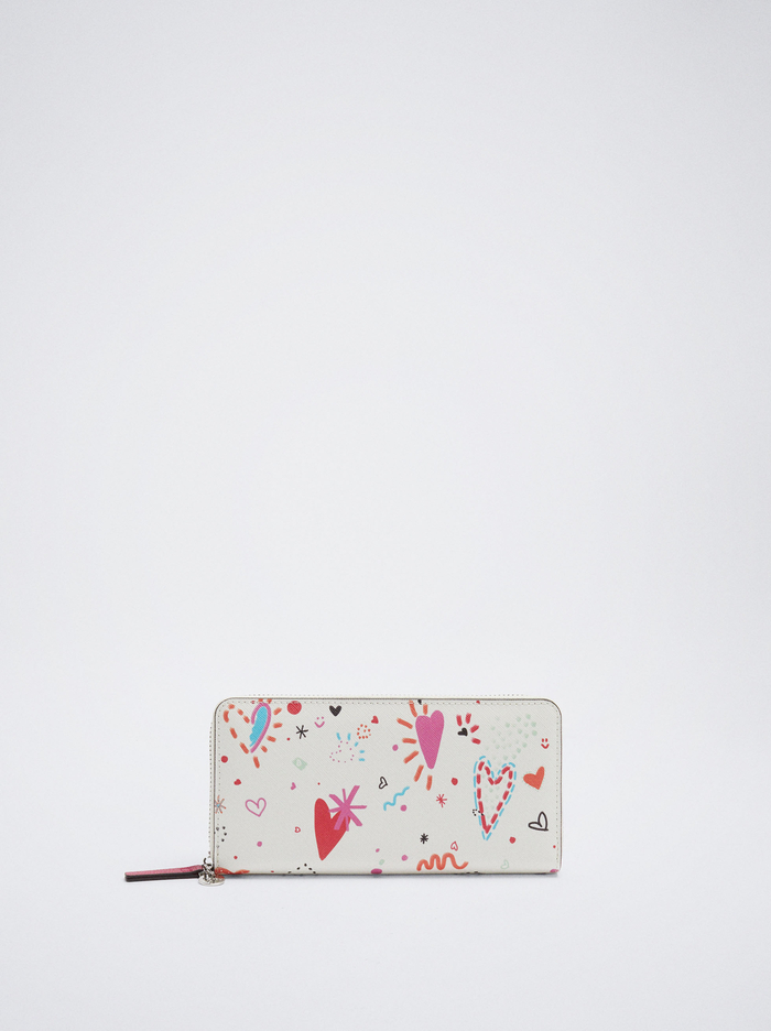 Parfois Heart Print Penazenky Damske Biele | Slovensko-GASP51786