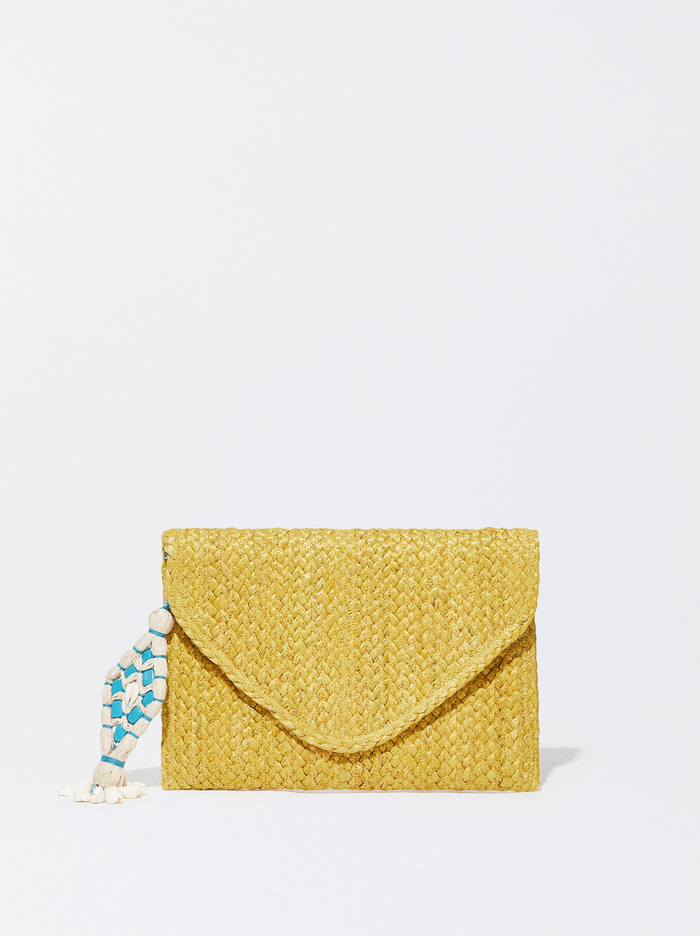 Parfois Jute Crossbody Kabelka Damske Žlté | Slovensko-GQZA62395