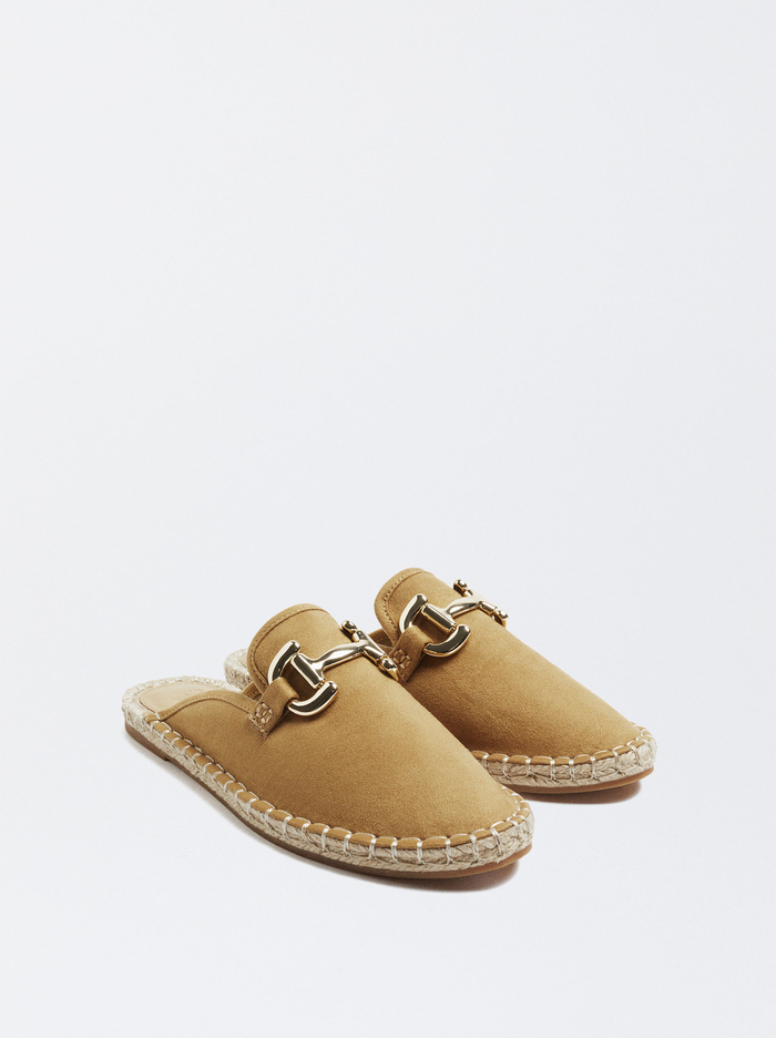 Parfois Jute With Prackou Mules Damske Hnede | Slovensko-BPHQ85904