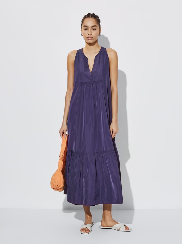 Parfois Long Nylon With Frilled Hem Saty Damske Námornícka Modrá | Slovensko-TFGH36901