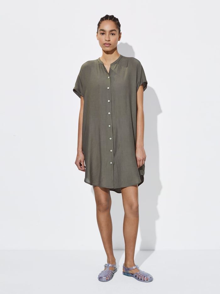 Parfois Loose-Fitting Shirt Saty Damske Hnedožltý | Slovensko-ZUWH03126