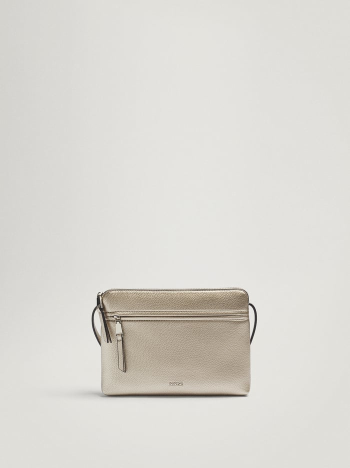 Parfois Metallic Crossbody Kabelka Damske Strieborne | Slovensko-SRIE36712