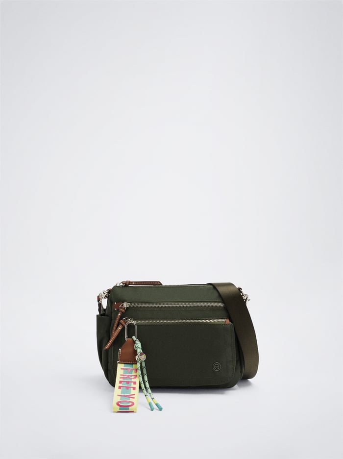 Parfois Nylon Crossbody Kabelka Damske Hnedožltý | Slovensko-RMSG89142