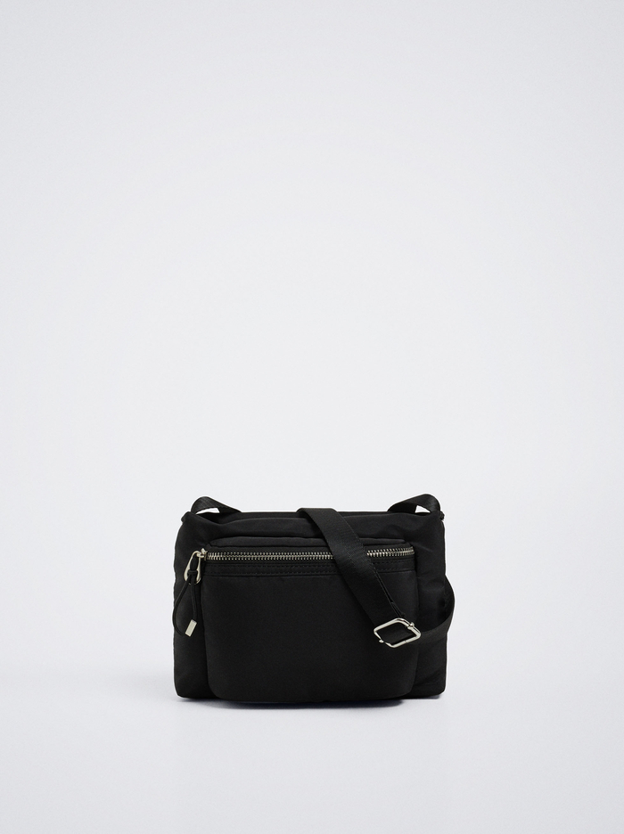 Parfois Nylon Crossbody Kabelka Damske Čierne | Slovensko-RTZJ32816