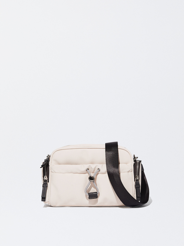 Parfois Nylon-Effect Crossbody Kabelka Damske Béžové | Slovensko-IHZP24590