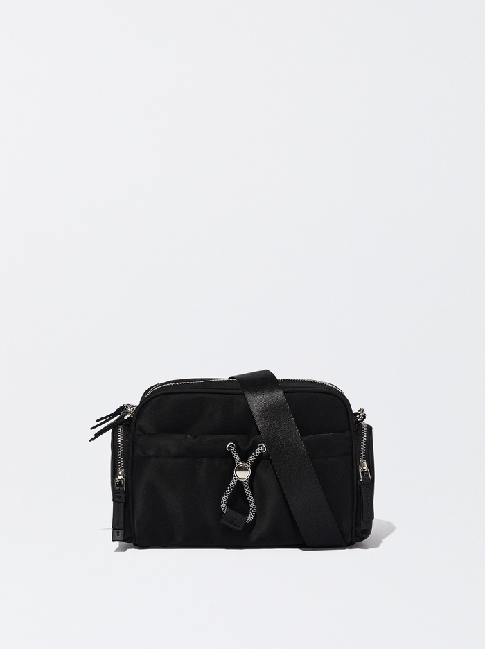 Parfois Nylon-Effect Crossbody Kabelka Damske Čierne | Slovensko-UFQC82973