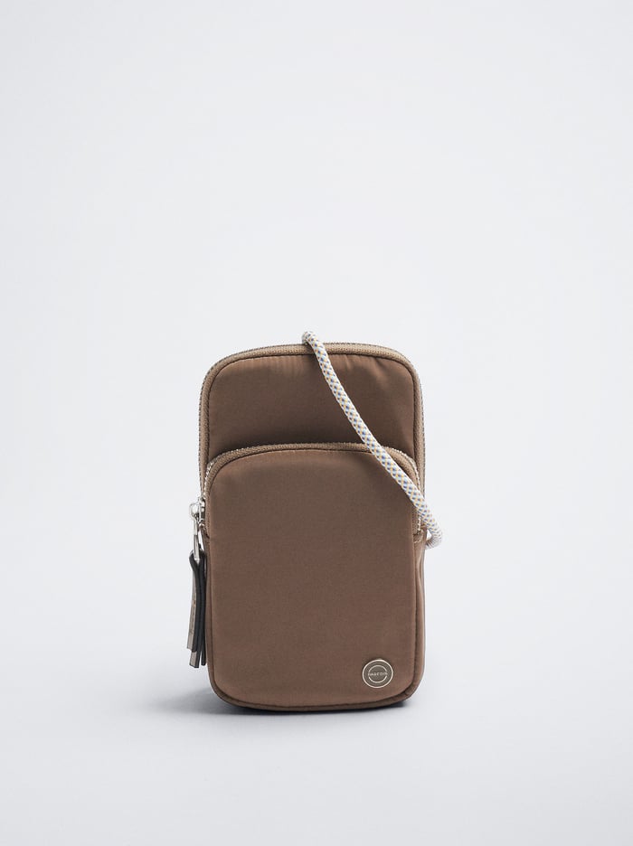 Parfois Nylon Taska Na Mobil Damske Hnede | Slovensko-NHJD34652