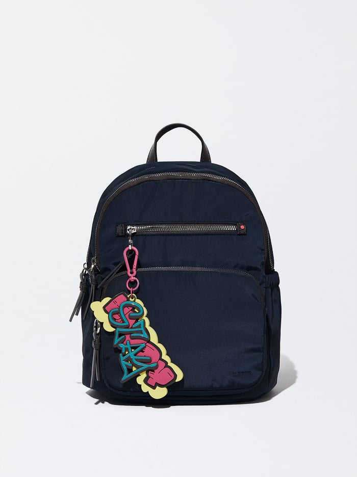 Parfois Nylon With Pendant Batohy Damske Námornícka Modrá | Slovensko-NRSD41582