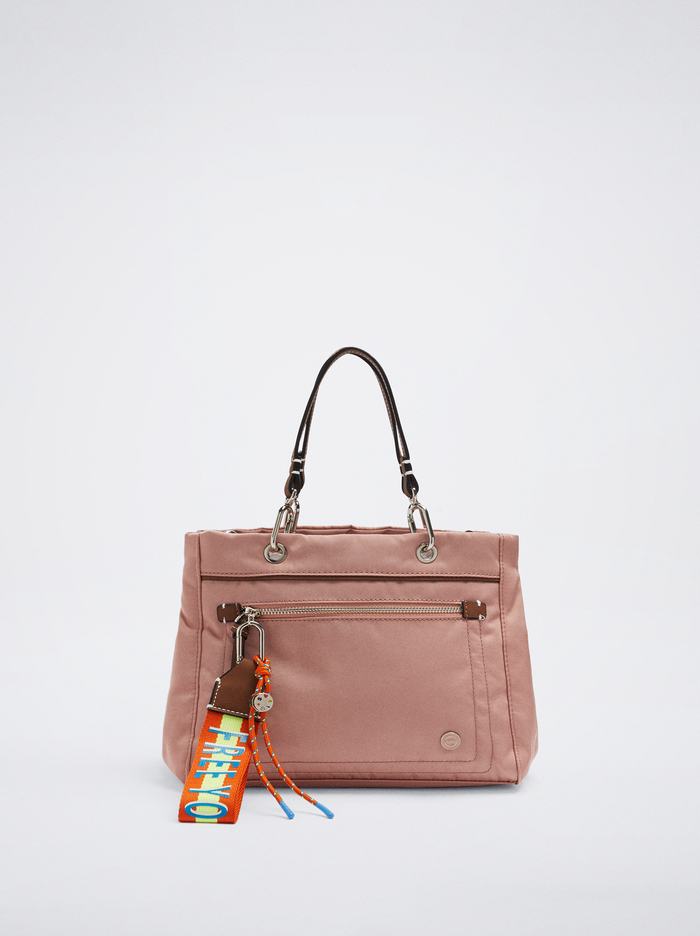 Parfois Nylon With Pendant Prenosná Taška Damske Ruzove | Slovensko-RFOJ97086