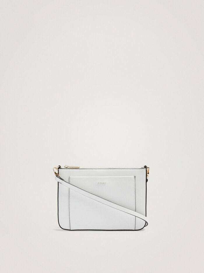 Parfois Outer Pocket Crossbody Kabelka Damske Biele | Slovensko-TZQG05137