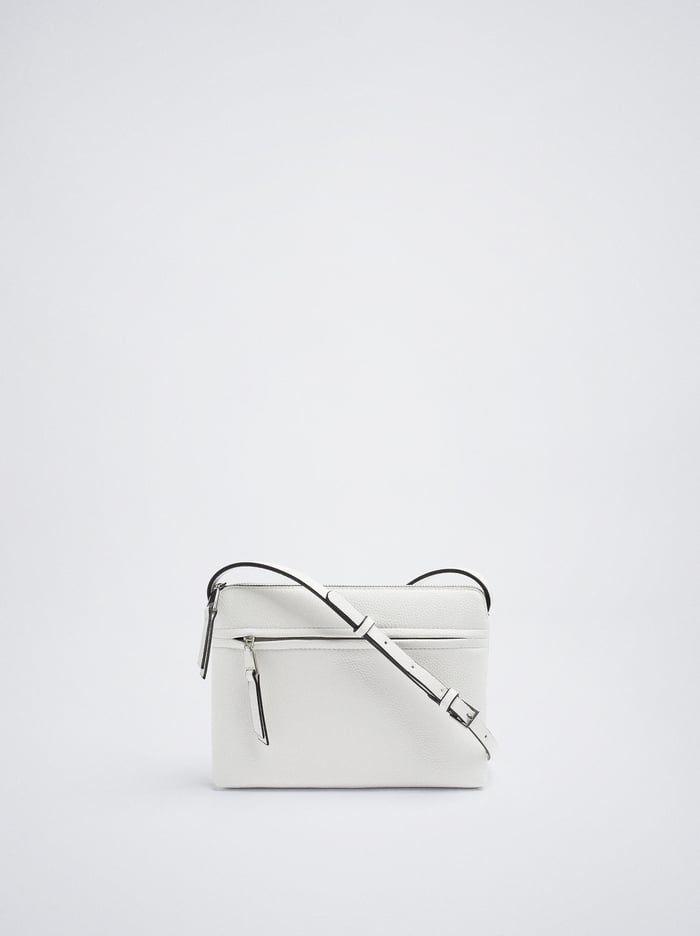 Parfois Outer Pocket Crossbody Kabelka Damske Biele | Slovensko-YGXQ74928