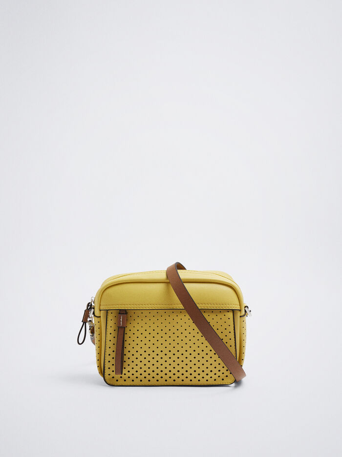 Parfois Perforated Detail Crossbody Kabelka Damske Žlté | Slovensko-FKGP17092