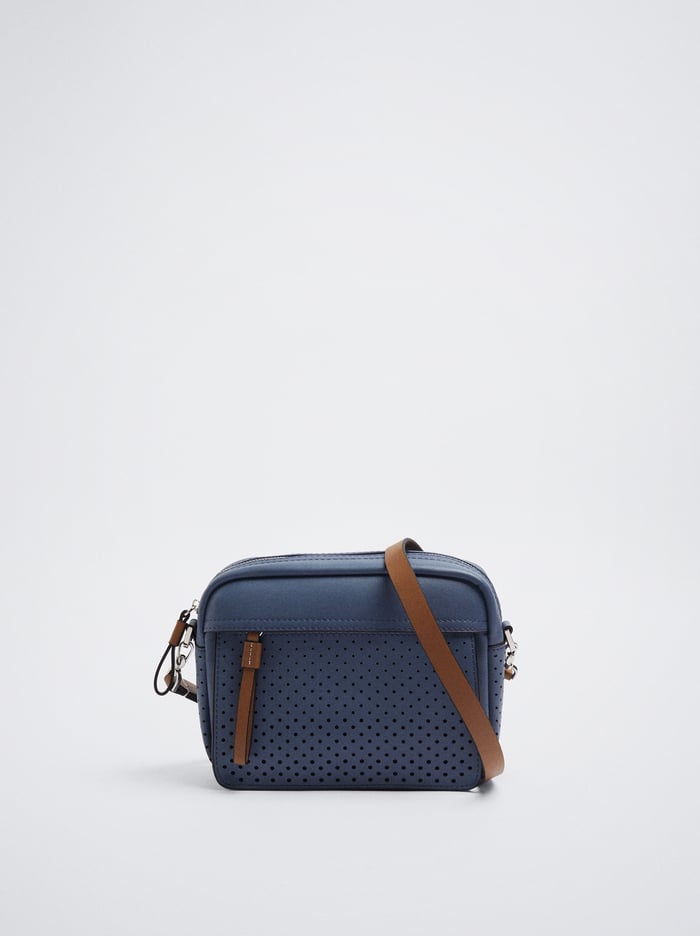Parfois Perforated Detail Crossbody Kabelka Damske Modre | Slovensko-JQTM12369