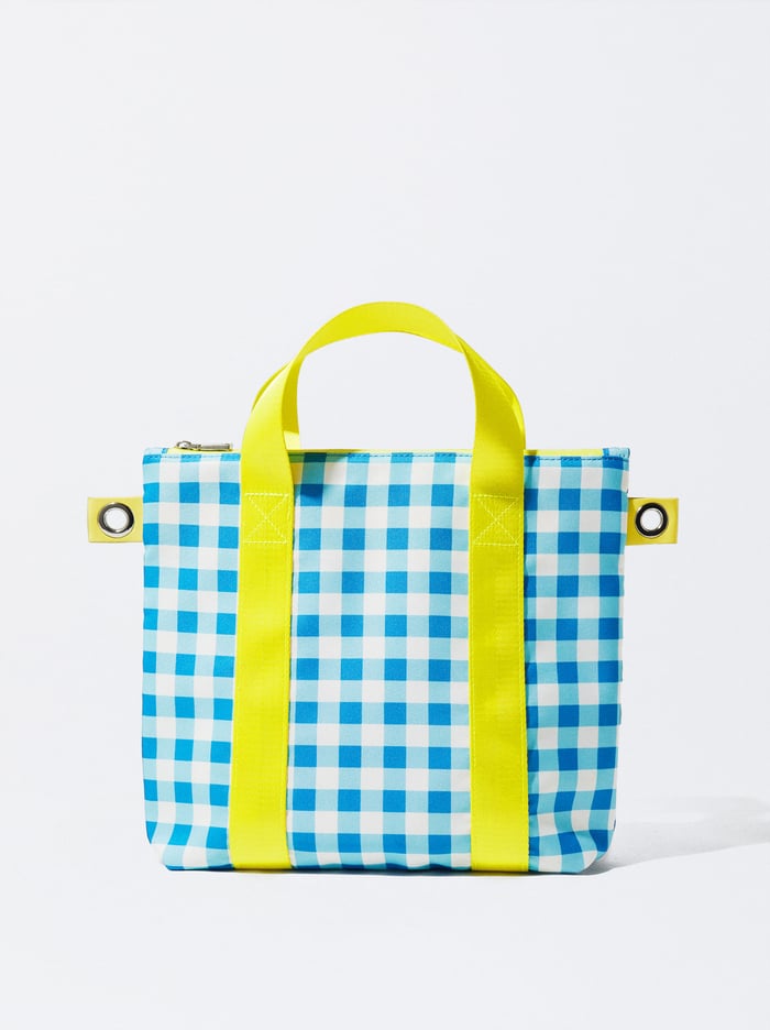 Parfois Personalised Gingham Kabelky Damske Modre | Slovensko-WKUH91028
