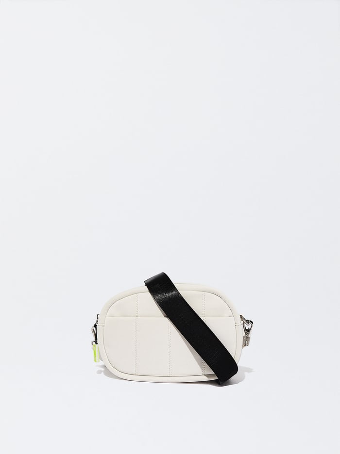 Parfois Prešívané Crossbody Kabelka Damske Biele | Slovensko-FNKC23847