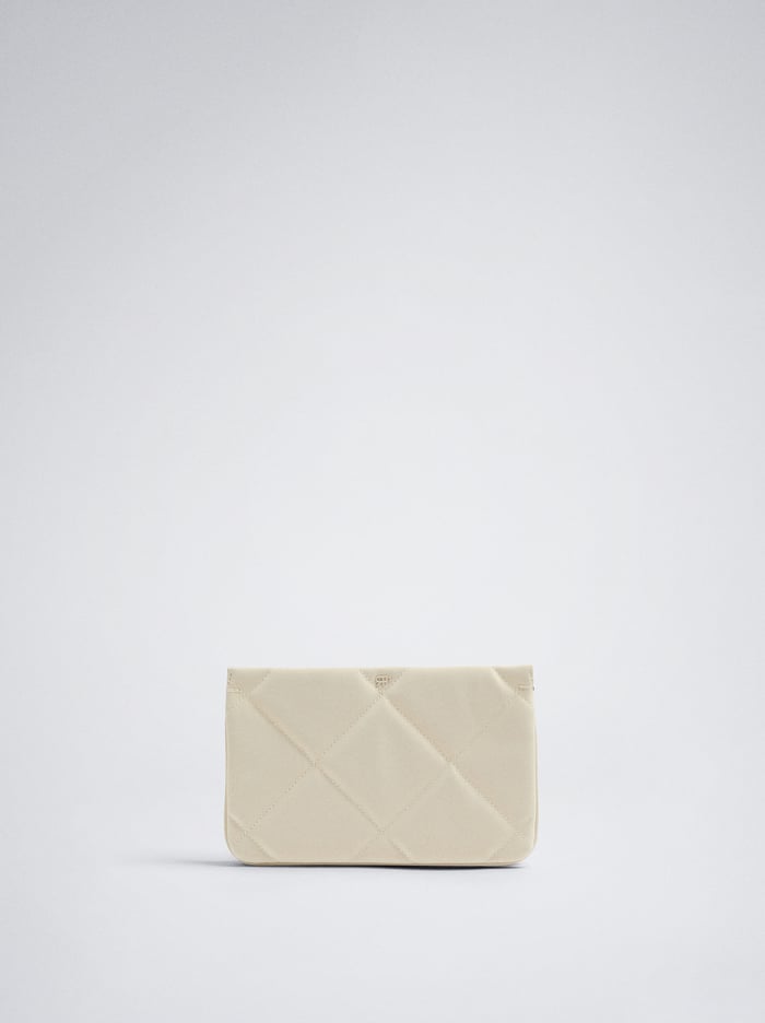 Parfois Prešívané Crossbody Kabelka Damske Krém | Slovensko-LJBZ85039