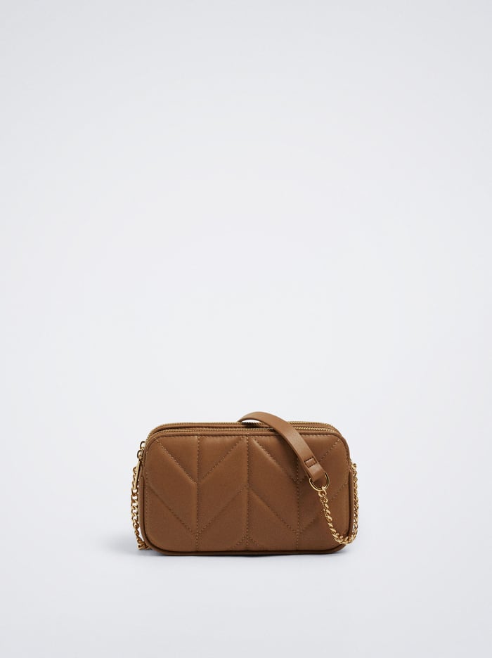 Parfois Prešívané Crossbody Kabelka Damske Hnede | Slovensko-SDFI46905