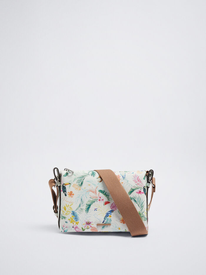 Parfois Printed Crossbody Kabelka Damske Hnede | Slovensko-VCEU65803