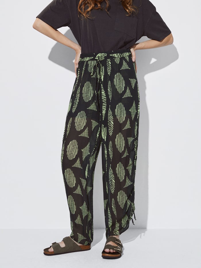 Parfois Printed Loose-Fitting Nohavice Damske Viacfarebný | Slovensko-CYZS17365