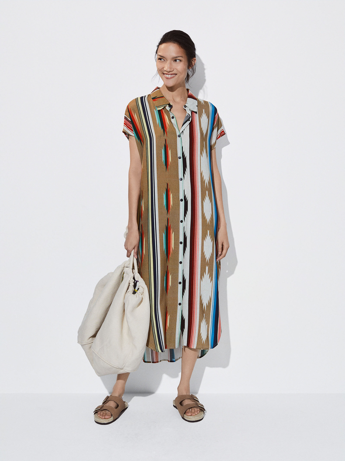 Parfois Printed Shirt Saty Damske Viacfarebný | Slovensko-FAQJ94165