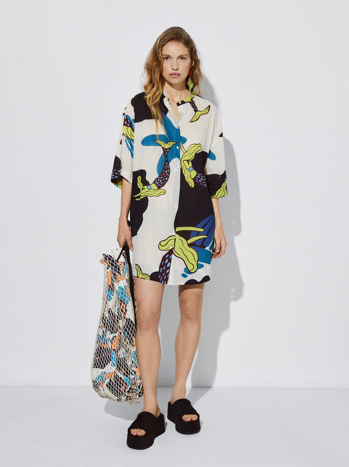 Parfois Printed Shirt Saty Damske Viacfarebný | Slovensko-FKQS80162
