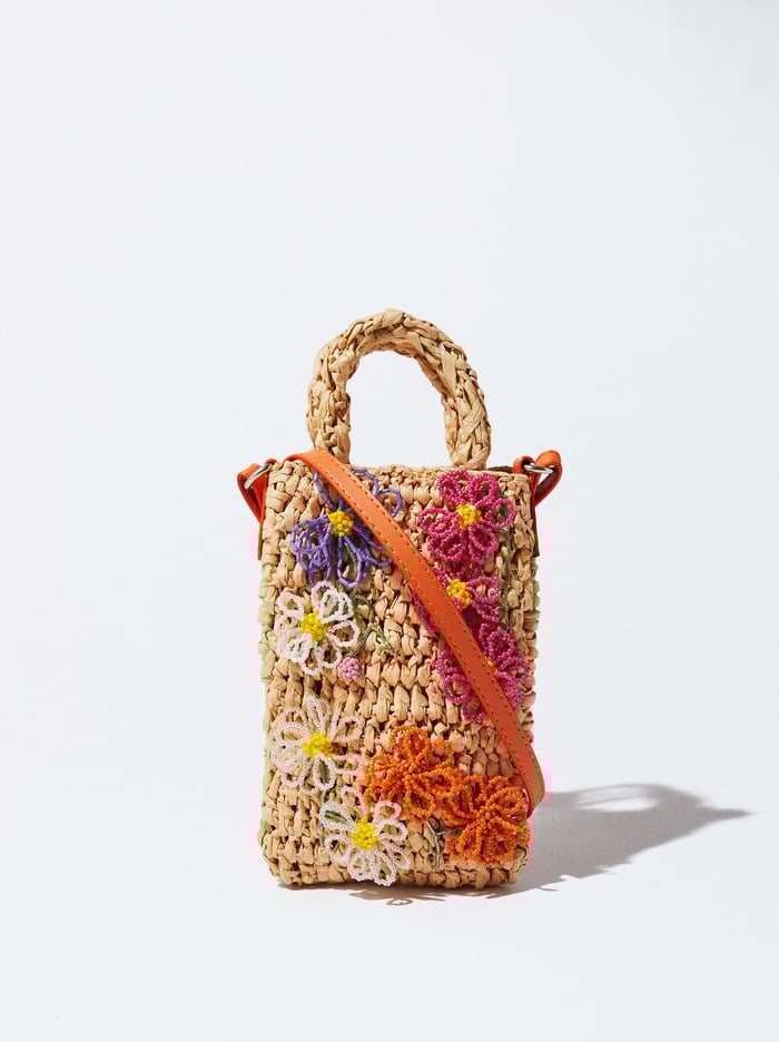 Parfois Raffia Taska Na Mobil Damske Béžové | Slovensko-NKFT21463