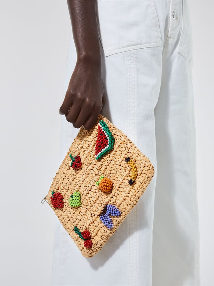Parfois Raffia With Wood Beads Kabelky Damske Viacfarebný | Slovensko-PYQC32460