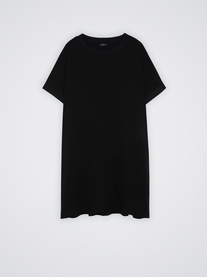 Parfois Round Neck And Kratke Sleeve Saty Damske Čierne | Slovensko-TKUG64732