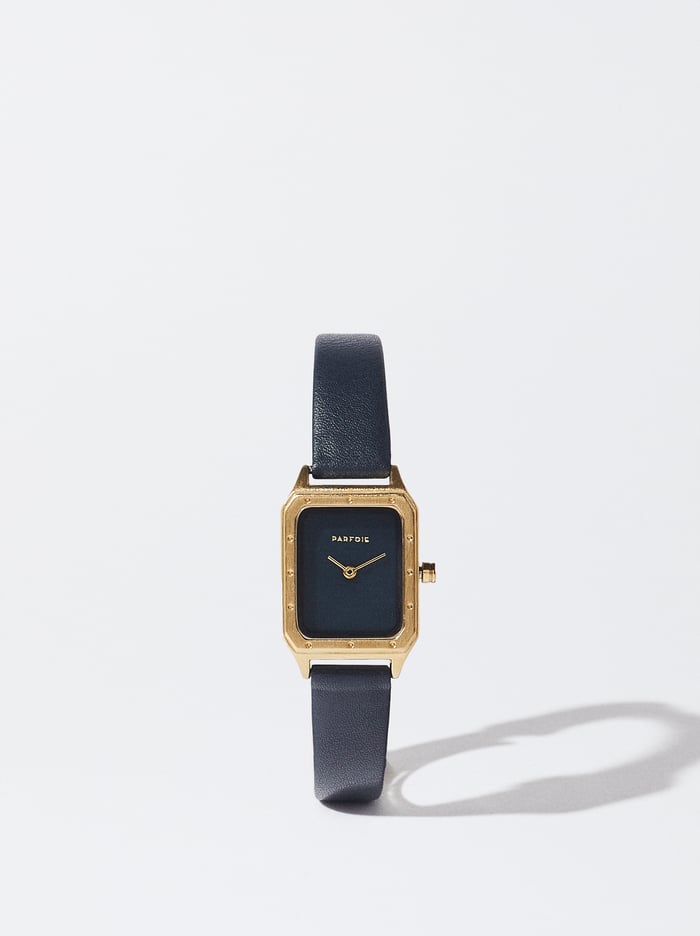 Parfois Square Case Hodinky Damske Čierne | Slovensko-LZNQ25734