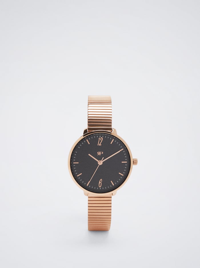 Parfois Stainless Steel With Contrast Case Hodinky Damske Ruzove Zlate | Slovensko-MTBL86701