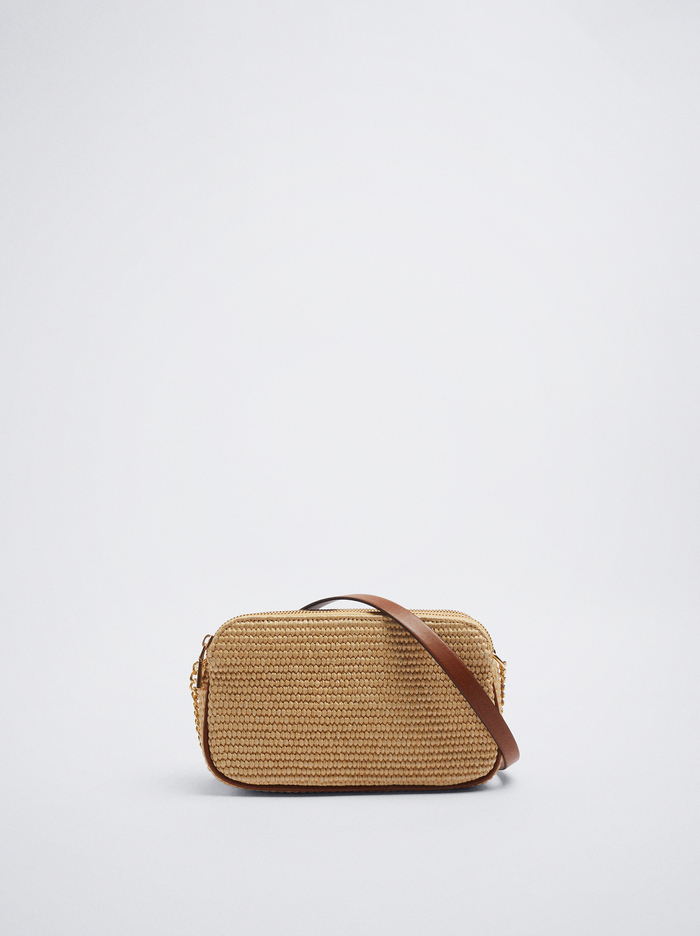 Parfois Straw Crossbody Kabelka Damske Hnede | Slovensko-VHJX80395
