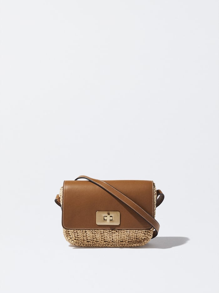 Parfois Straw Crossbody Kabelka Damske Hnede | Slovensko-XQYF42018