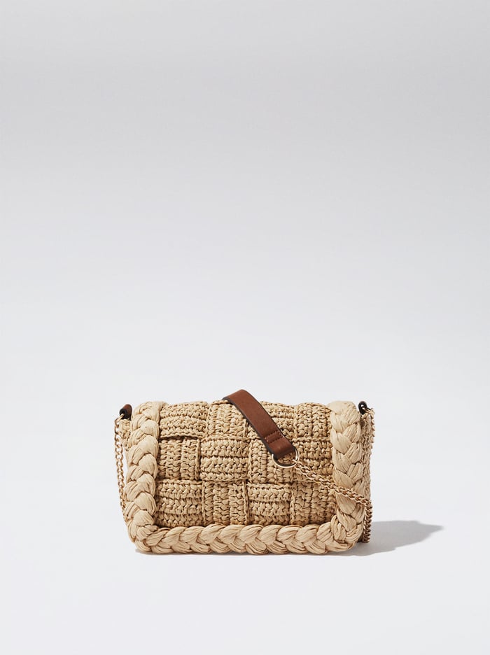Parfois Straw Crossbody Kabelka Damske Hnede | Slovensko-YCUR80456