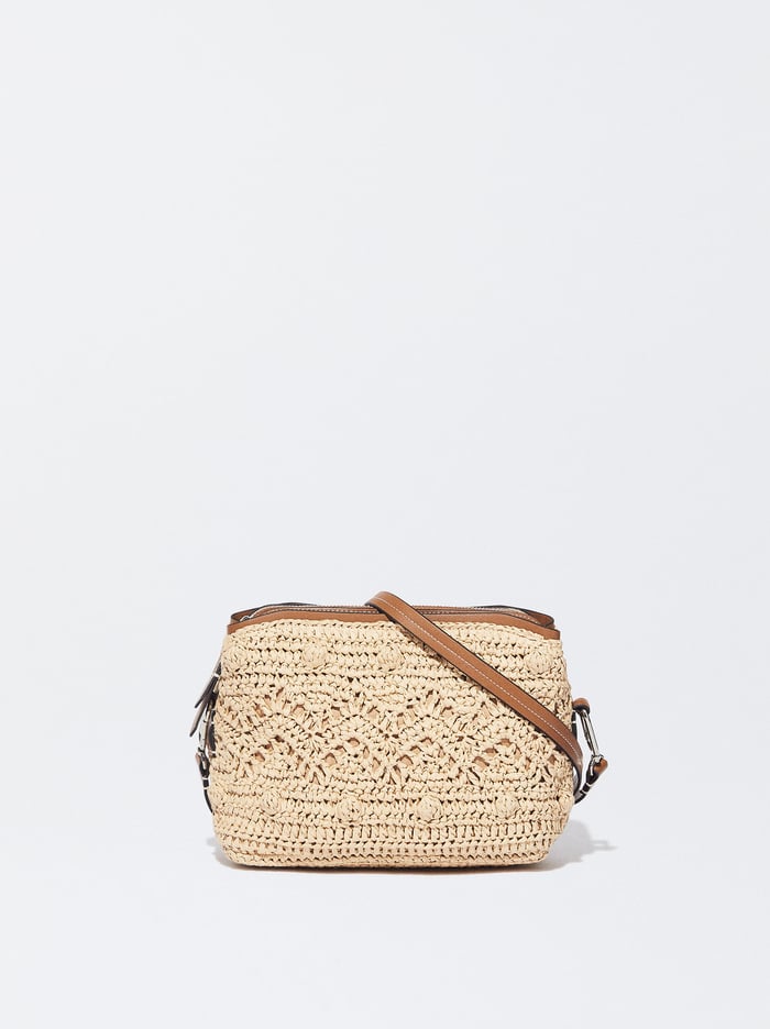 Parfois Straw-Effect Crossbody Kabelka Damske Béžové | Slovensko-EVHC98763