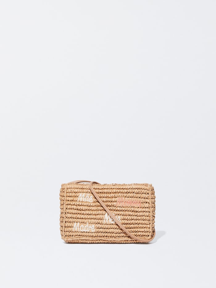 Parfois Straw-Effect Crossbody Kabelka Damske Béžové | Slovensko-VYHD64319