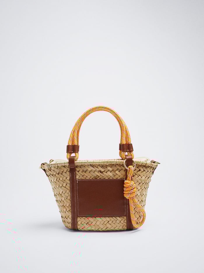Parfois Straw With Pendant Prenosná Taška Damske Hnede | Slovensko-CFJK72306