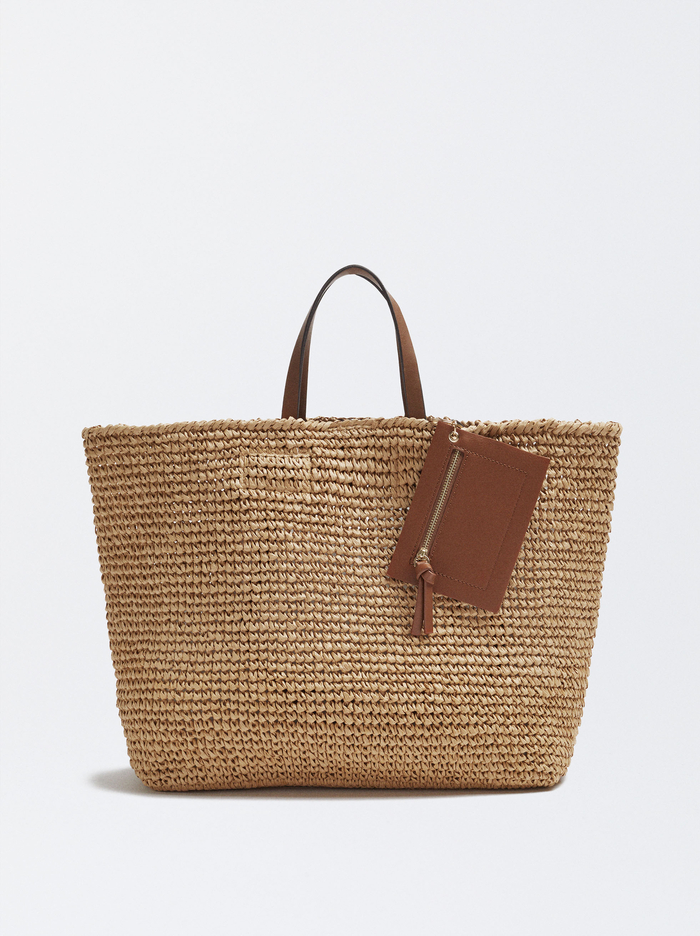 Parfois Straw With Pendant Prenosná Taška Damske Hnede | Slovensko-SUNL35019