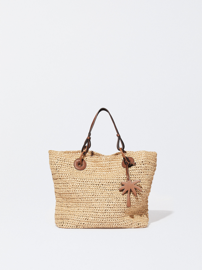 Parfois Straw With Pendant Prenosná Taška Damske Hnede | Slovensko-ZPUI82036