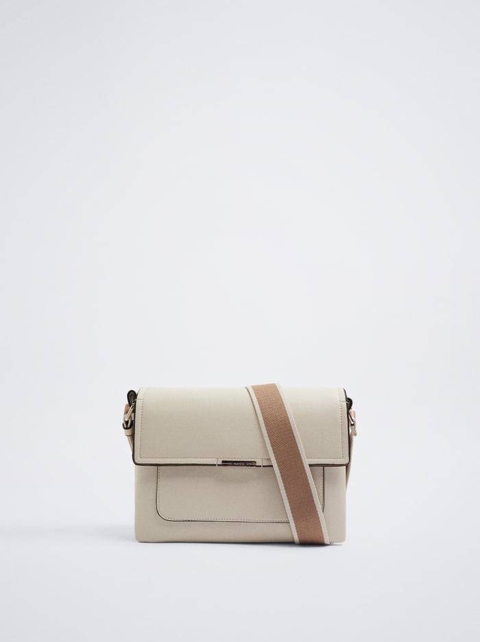 Parfois Webbing Remienkove Crossbody Kabelka Damske Biele | Slovensko-VZGY17263