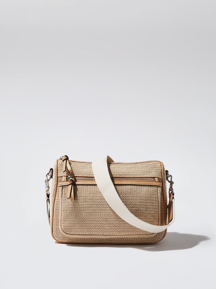 Parfois Webbing Remienkove Crossbody Kabelka Damske Béžové | Slovensko-XVHF63914